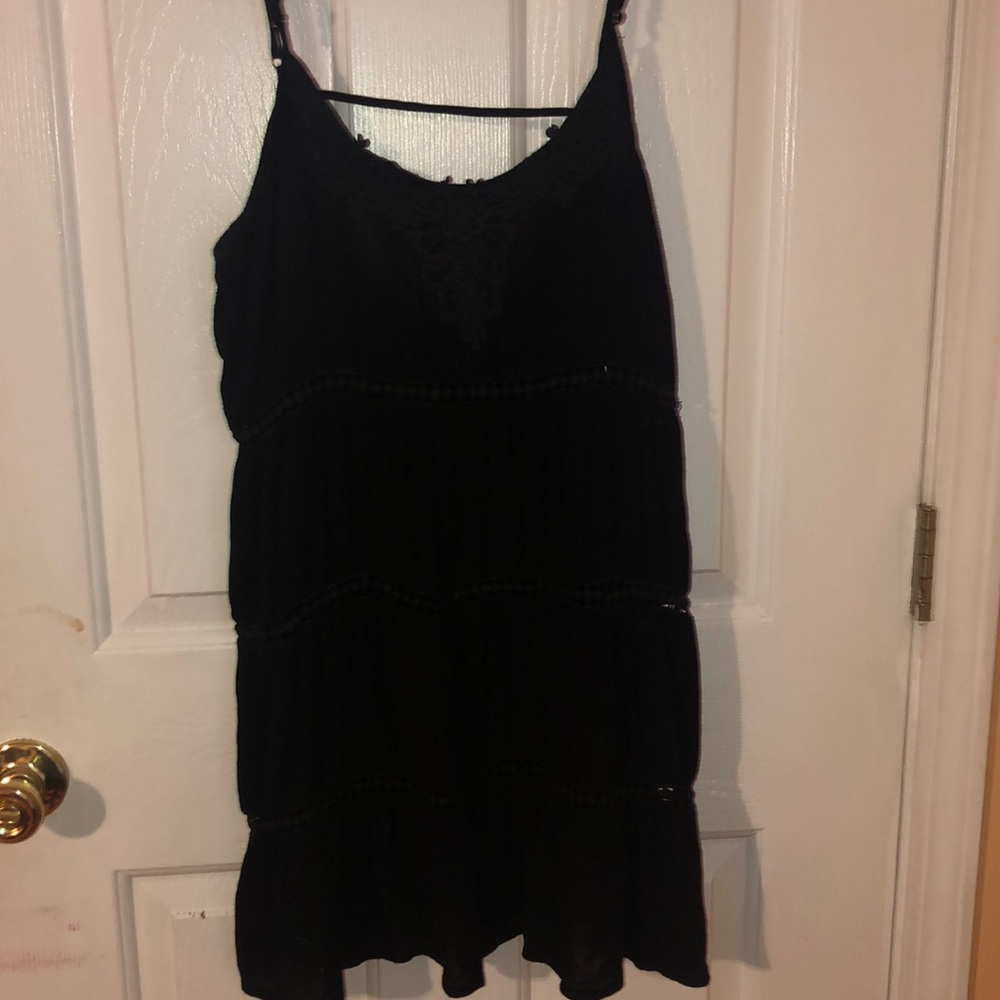 Black long blouse